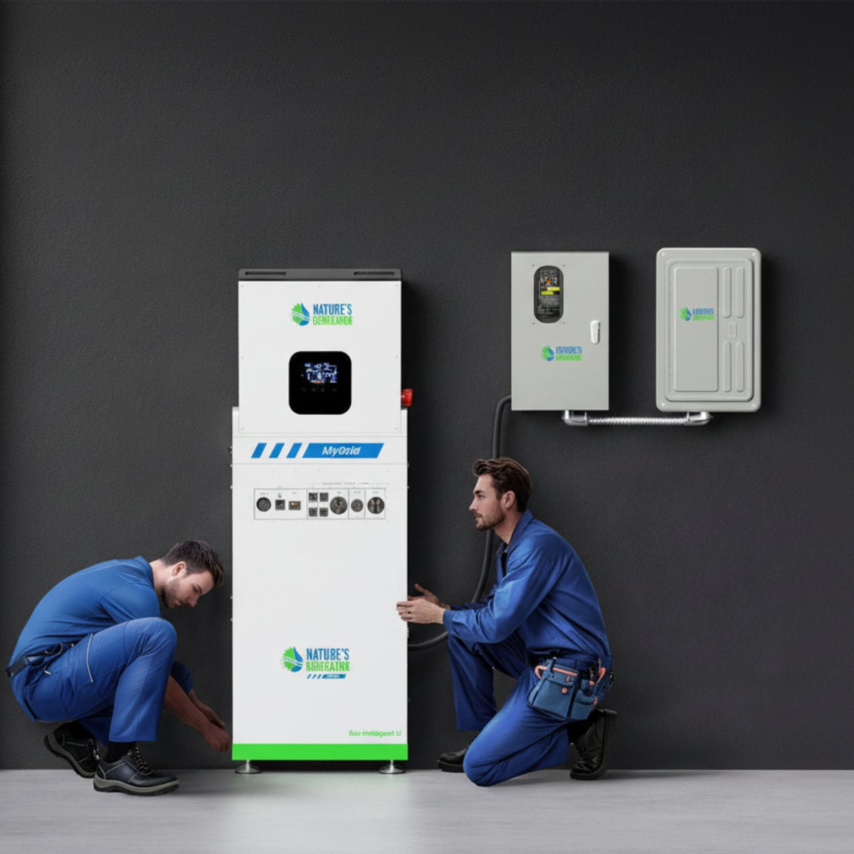 MyGrid 10K Solar Generator for Home