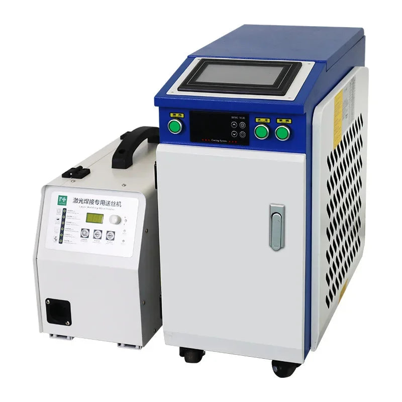 Water Cooled 1500W Mini Laser Welder Stainless Steel Aluminum Iron Portable Handheld Fiber  Welding Machine