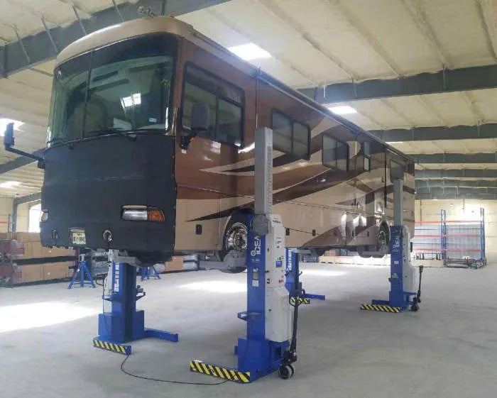 iDEAL MSC-13K-B-452 Mobile Column Vehicle Lifts Set of 4