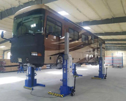 iDEAL MSC-13K-B-452 Mobile Column Vehicle Lifts Set of 4