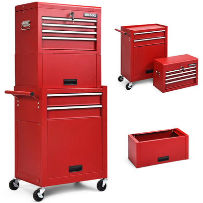6-Drawer Tool Chest with Heightening Cabinet